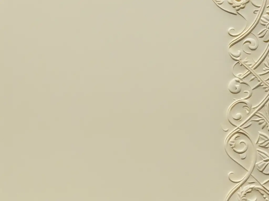 Exquisito papel texturizado vintage en alta resolución Closeup de papel de lujo texturizado en tono crema, ideal para impresiones de lujo